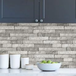 Hot Sale rugs Shop 29 Fine DƩcor Wallpaper Grey Stone Self Adhesive Backsplash Tiles