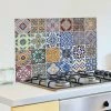 Fine Décor Wallpaper Azulejos Multicoloured Self Adhesive Kitchen Panel 1 Fine Décor Wallpaper Azulejos Multicoloured Self Adhesive Kitchen Panel -Hot Sale rugs Shop 30704061