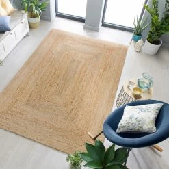 Dunelm Jute Design Woven Rug