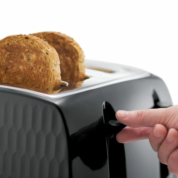 Russell Hobbs Honeycomb 4 Slice Toaster Black 5 Russell Hobbs Honeycomb 4 Slice Toaster Black - Image 3