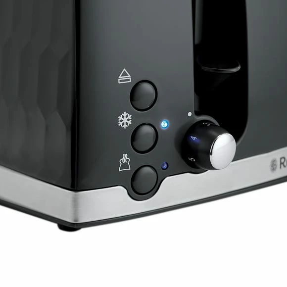 Russell Hobbs Honeycomb 4 Slice Toaster Black 7 Russell Hobbs Honeycomb 4 Slice Toaster Black - Image 5