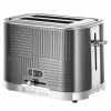 Russell Hobbs Geo Steel 2 Slice Toaster -Hot Sale rugs Shop 30714031