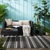 Dunelm Arya Stripe Indoor Outdoor Rug -Hot Sale rugs Shop 30715004