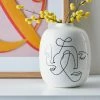 Dunelm Ceramic Face Vase 2 Dunelm Ceramic Face Vase -Hot Sale rugs Shop 30716639