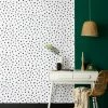 Dunelm Spot Monochrome Wallpaper