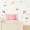 Dunelm Dinosaur Pink Medium Wall Stickers