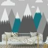 Dunelm Mountains Mural -Hot Sale rugs Shop 30724056