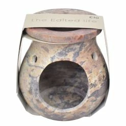 The Edited Life Agra Stone Grey Oil Burner -Hot Sale rugs Shop 30731566 alt03