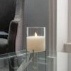 Dunelm LED Candle With Gold Stand -Hot Sale rugs Shop 30734425