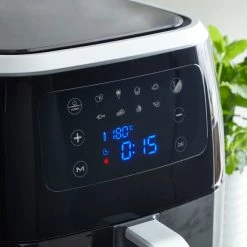 Dunelm Digital 6L Black Air Fryer 7 Dunelm Digital 6L Black Air Fryer -Hot Sale rugs Shop 30734990 alt01