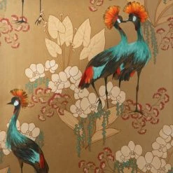 Dunelm Mariba Ochre Wallpaper -Hot Sale rugs Shop 30737201 alt02