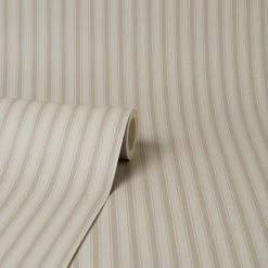 Dunelm Ticking Natural Striped Wallpaper -Hot Sale rugs Shop 30737209 alt03