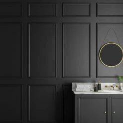 Dunelm Black Matt Emulsion Paint