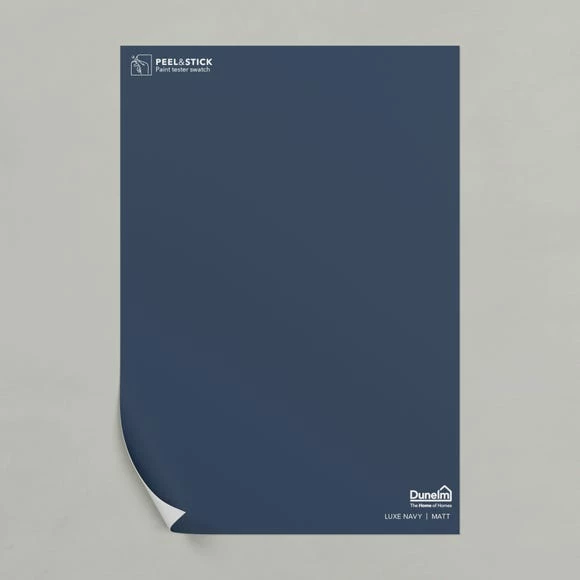 Dunelm Luxe Navy Matt Emulsion Paint 4 Dunelm Luxe Navy Matt Emulsion Paint - Image 2