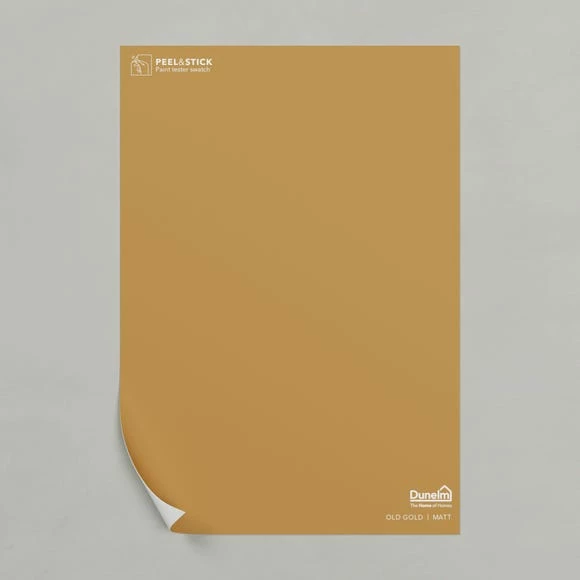 Dunelm Old Gold Matt Emulsion Paint 4 Dunelm Old Gold Matt Emulsion Paint - Image 2