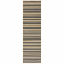 Dunelm Stripe Indoor Outdoor Runner -Hot Sale rugs Shop 30742011 alt01