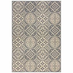 Dunelm Tile Indoor Outdoor Rug -Hot Sale rugs Shop 30742013 alt01