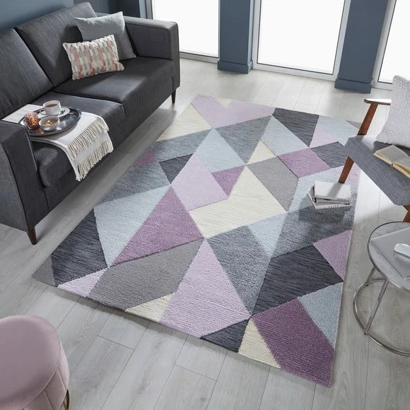 Dunelm Icon Geometric Rug 3 Dunelm Icon Geometric Rug