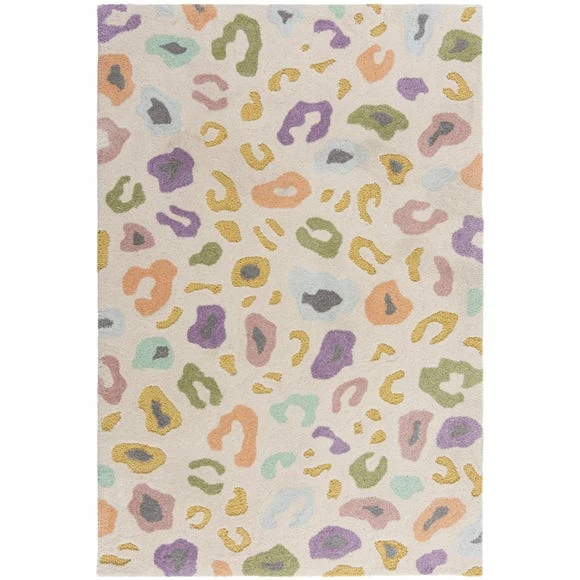 Dunelm Leopard Brights Rug 4 Dunelm Leopard Brights Rug - Image 2