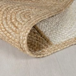 Dunelm Curves Jute Runner -Hot Sale rugs Shop 30748883 alt04