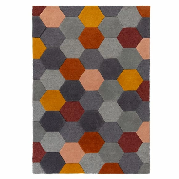 Flair Munro Rust Rug 4 Flair Munro Rust Rug - Image 2