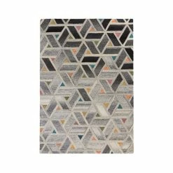 Dunelm River Geometric Rug -Hot Sale rugs Shop 30752320 alt01