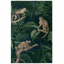 Dunelm Jungle Luxe Rug -Hot Sale rugs Shop 30757200 alt01