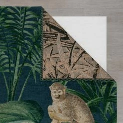 Dunelm Jungle Luxe Rug -Hot Sale rugs Shop 30757200 alt04