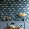 Dunelm Watercolour Fish Wallpaper