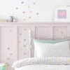 Dunelm Seersucker Hearts Pastel Wall Stickers -Hot Sale rugs Shop 30757417