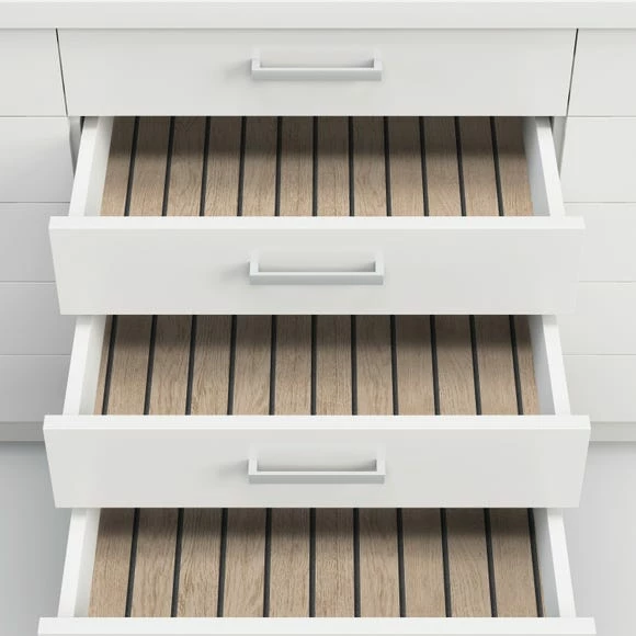 NuWallpaper Nu Wall Self Adhesive Wooden Panel Wall Natural Wallpaper 6 NuWallpaper Nu Wall Self Adhesive Wooden Panel Wall Natural Wallpaper - Image 4