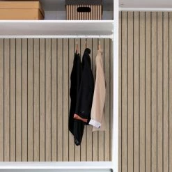 NuWallpaper Nu Wall Self Adhesive Wooden Panel Wall Natural Wallpaper 13 NuWallpaper Nu Wall Self Adhesive Wooden Panel Wall Natural Wallpaper -Hot Sale rugs Shop 30757438 alt05