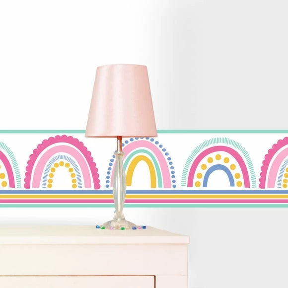 Dunelm Rainbow Wallpaper Border 4 Dunelm Rainbow Wallpaper Border - Image 2