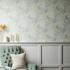 Dunelm Tropical Pastel Grey Wallpaper -Hot Sale rugs Shop 30759606 alt03