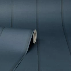 Dunelm Wood Panel Navy Wallpaper -Hot Sale rugs Shop 30759609 alt02