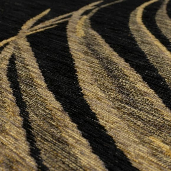 Dunelm Gold Palm Leaf Rug 5 Dunelm Gold Palm Leaf Rug - Image 3