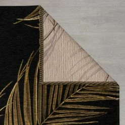 Dunelm Gold Palm Leaf Rug 12 Dunelm Gold Palm Leaf Rug -Hot Sale rugs Shop 30760089 alt04