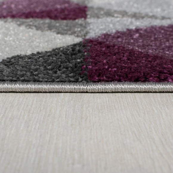 Dunelm Geo Squares Doormat 6 Dunelm Geo Squares Doormat - Image 4