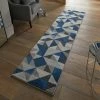 Dunelm Geo Squares Runner -Hot Sale rugs Shop 30761365
