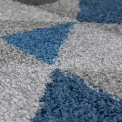 Dunelm Geo Squares Runner -Hot Sale rugs Shop 30761365 alt02