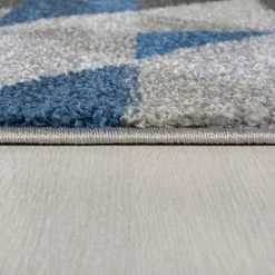 Dunelm Geo Squares Runner -Hot Sale rugs Shop 30761365 alt04