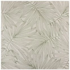 Dunelm Tropical Leaves Indoor Outdoor Square Rug -Hot Sale rugs Shop 30762433 alt01