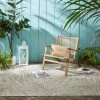 Dunelm Tropical Leaves Indoor Outdoor Rug -Hot Sale rugs Shop 30762434
