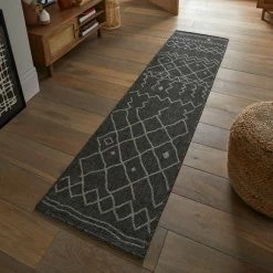 Dunelm Ziri Berber Indoor Outdoor Runner -Hot Sale rugs Shop 30763854 alt05