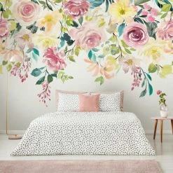 Dunelm Watercolour Florals Mural