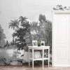Dunelm Vintage Tropical Black And White Mural 1 Dunelm Vintage Tropical Black And White Mural -Hot Sale rugs Shop 30764178
