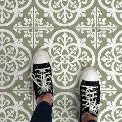 Floorpops Gothic Sage Self Adhesive Floor Tiles -Hot Sale rugs Shop 30768362 alt03