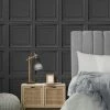 Dunelm Square Panel Black Wallpaper 1 Dunelm Square Panel Black Wallpaper -Hot Sale rugs Shop 30769102