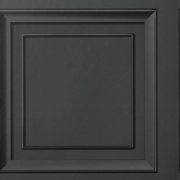 Dunelm Square Panel Black Wallpaper 6 Dunelm Square Panel Black Wallpaper - Image 4