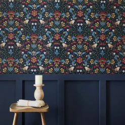 Dunelm Ruskin Navy Wallpaper 11 Dunelm Ruskin Navy Wallpaper -Hot Sale rugs Shop 30770287 alt04